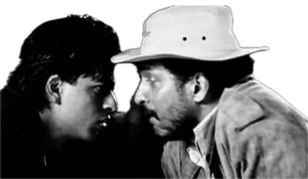 shah Rukh Khan and Nana Patekar